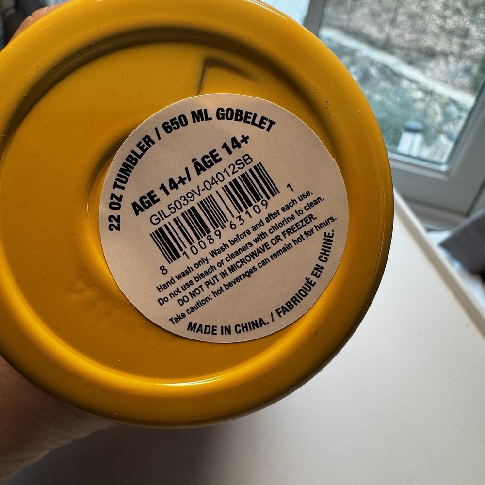 Gilmore Girls Luke's Tumbler Straw Cup New - Picture 3 of 4